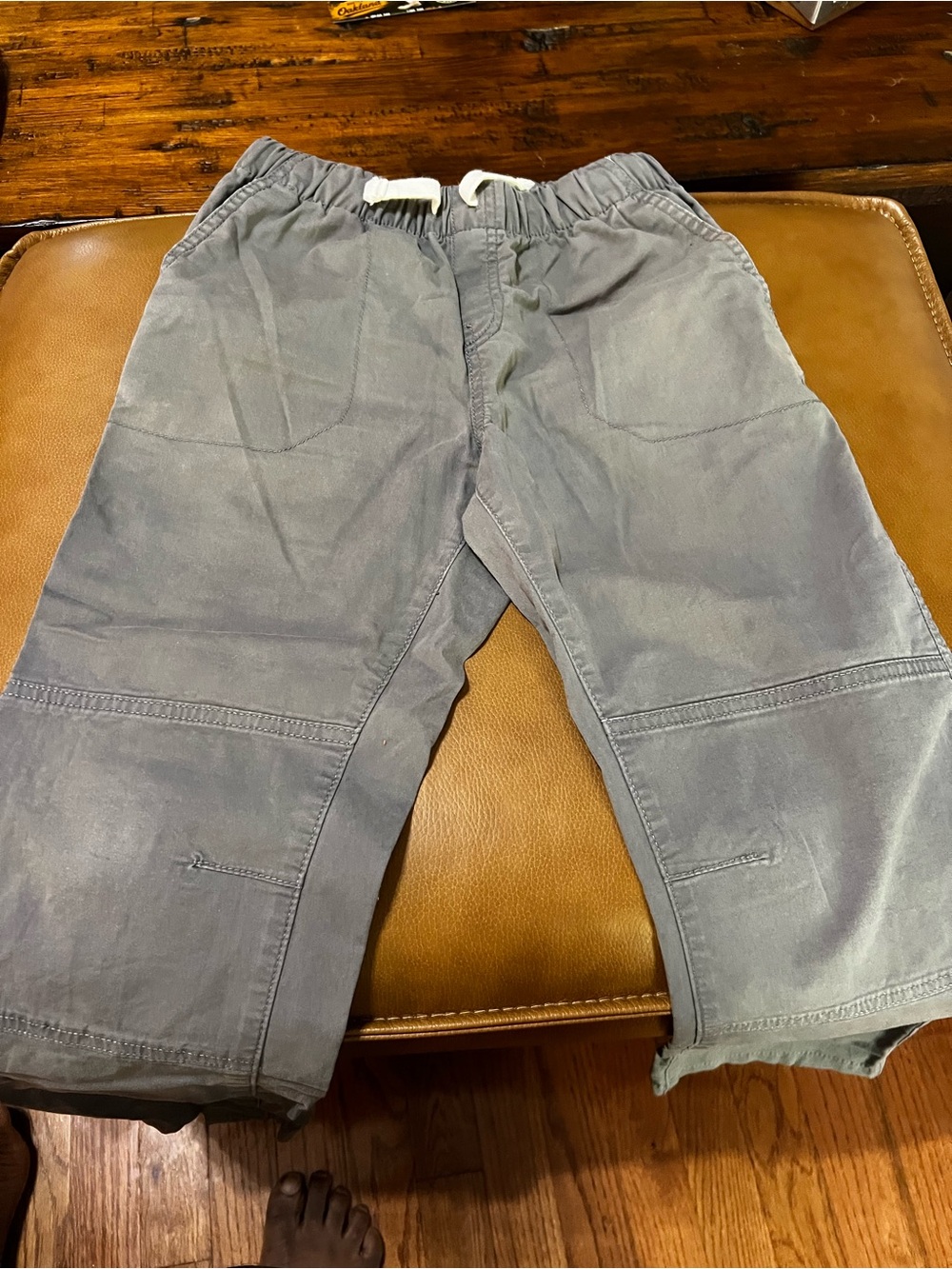 Boy’s Cat & Jack Straight Pants in Charcoal Gray